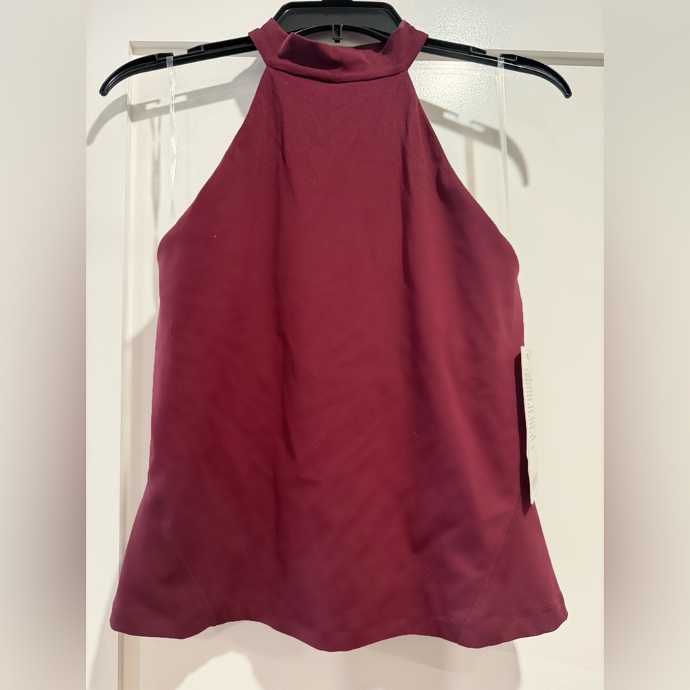 Lululemon Align Garnet Mock Neck Halter Tank